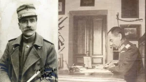 Αντιστράτηγος (ΜΧ) Καλλάρης Κωνσταντίνος (1858 – 1940). Διετέλεσε Υπουργός Στρατιωτικών